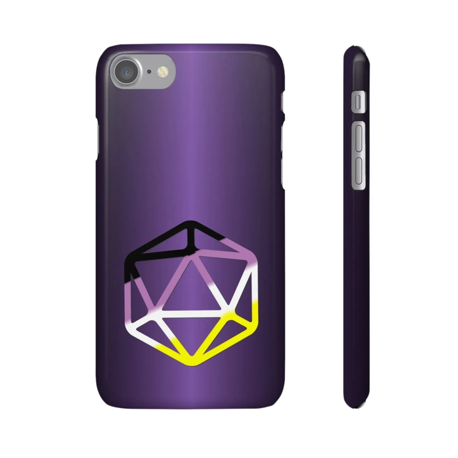 D20 Critical Pride Non-Binary Pride PY Snap Phone Case