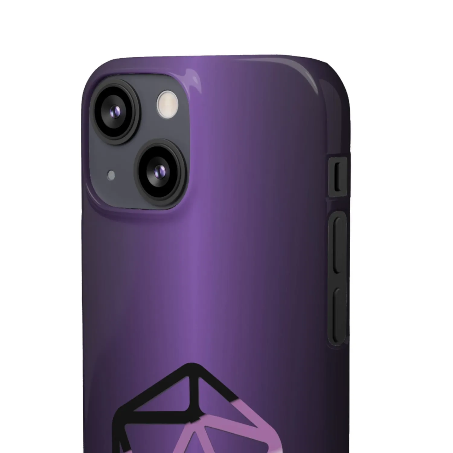 D20 Critical Pride Non-Binary Pride PY Snap Phone Case