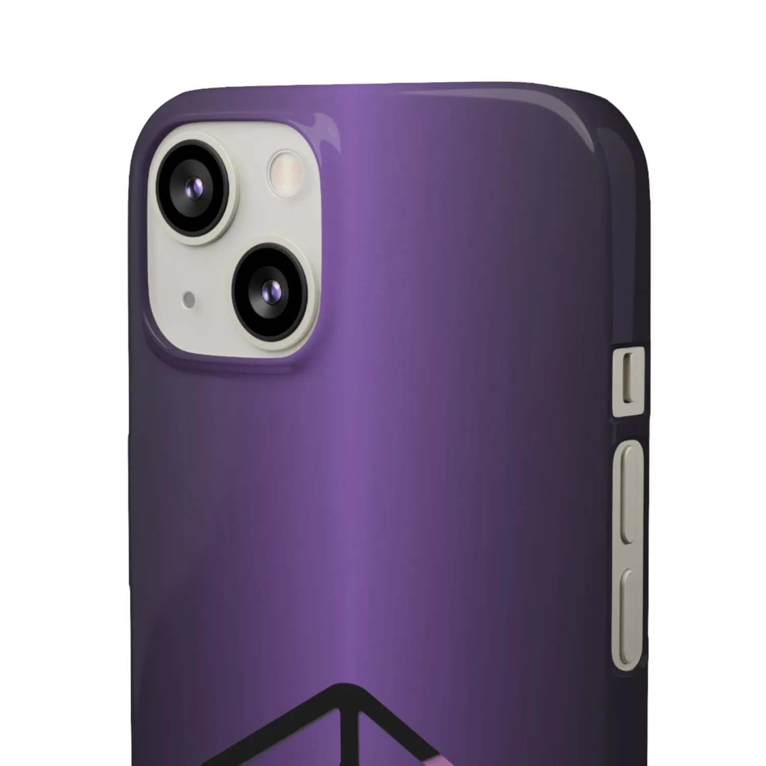 D20 Critical Pride Non-Binary Pride PY Snap Phone Case