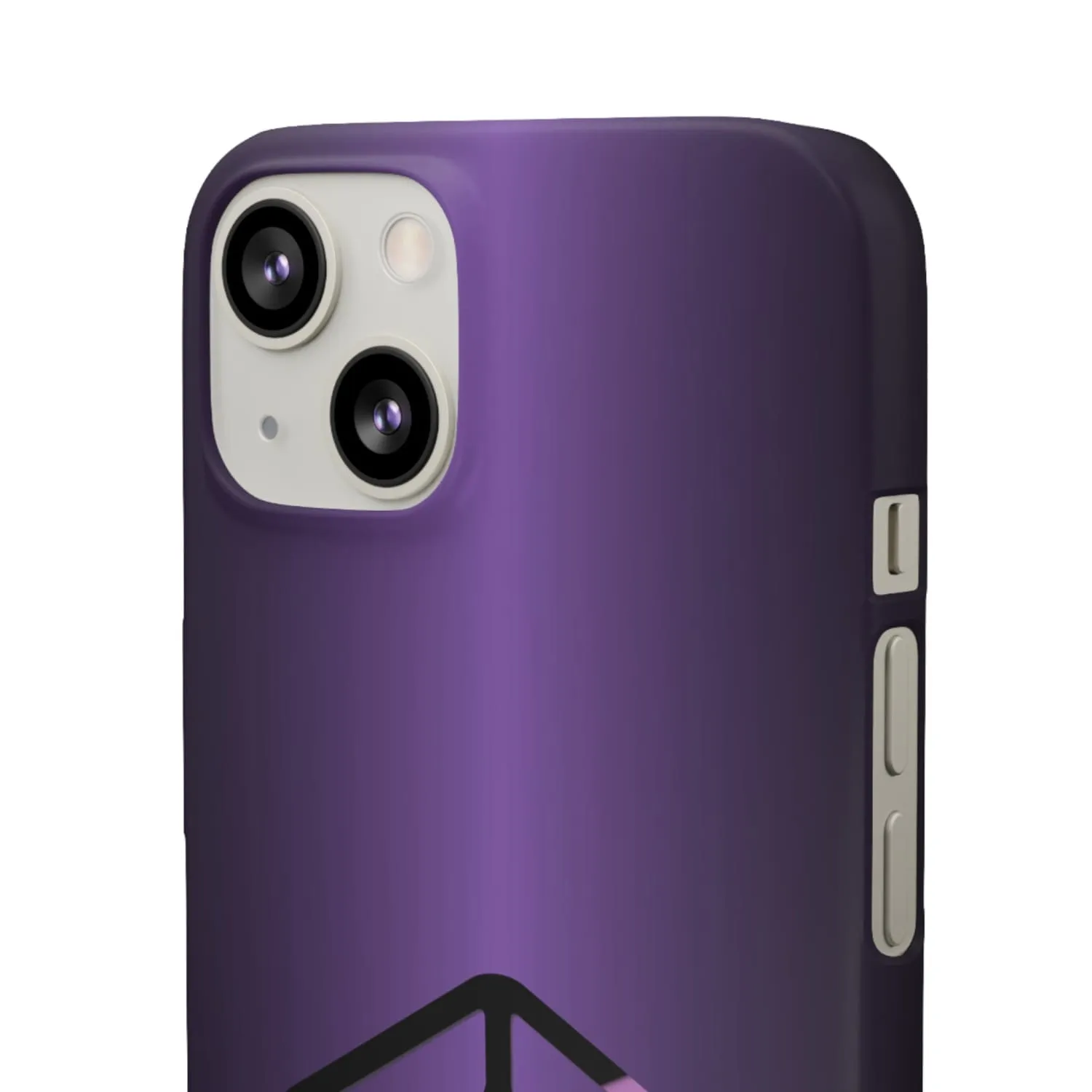 D20 Critical Pride Non-Binary Pride PY Snap Phone Case