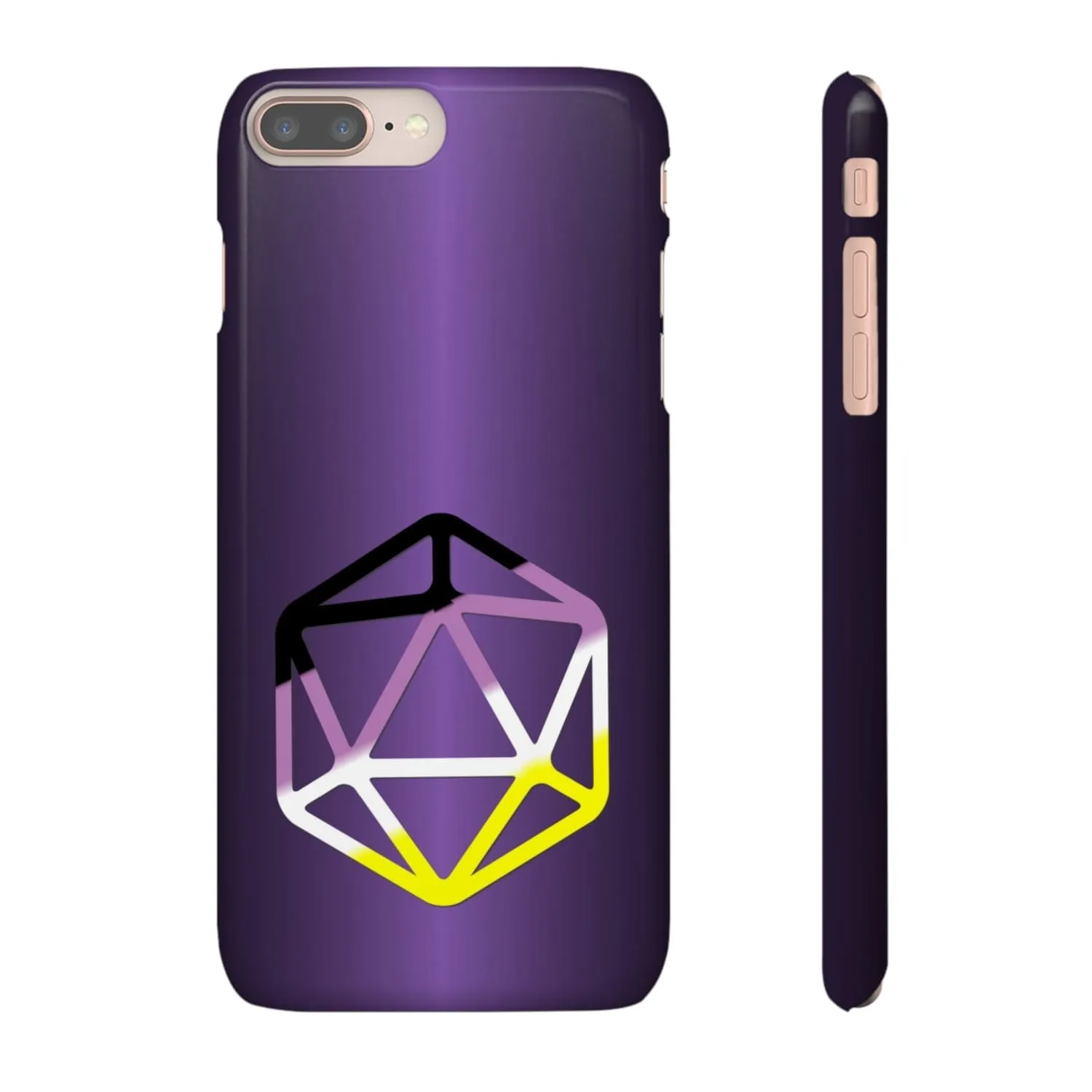 D20 Critical Pride Non-Binary Pride PY Snap Phone Case