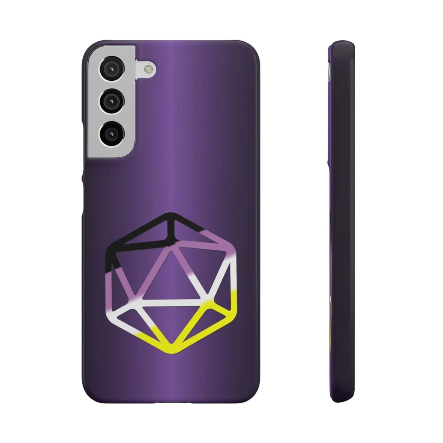 D20 Critical Pride Non-Binary Pride PY Snap Phone Case