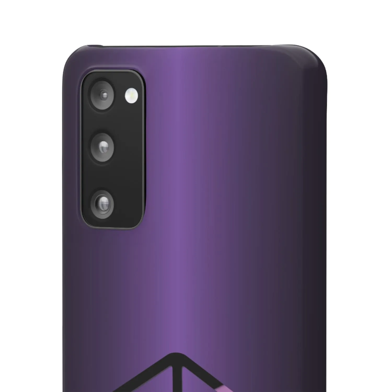 D20 Critical Pride Non-Binary Pride PY Snap Phone Case
