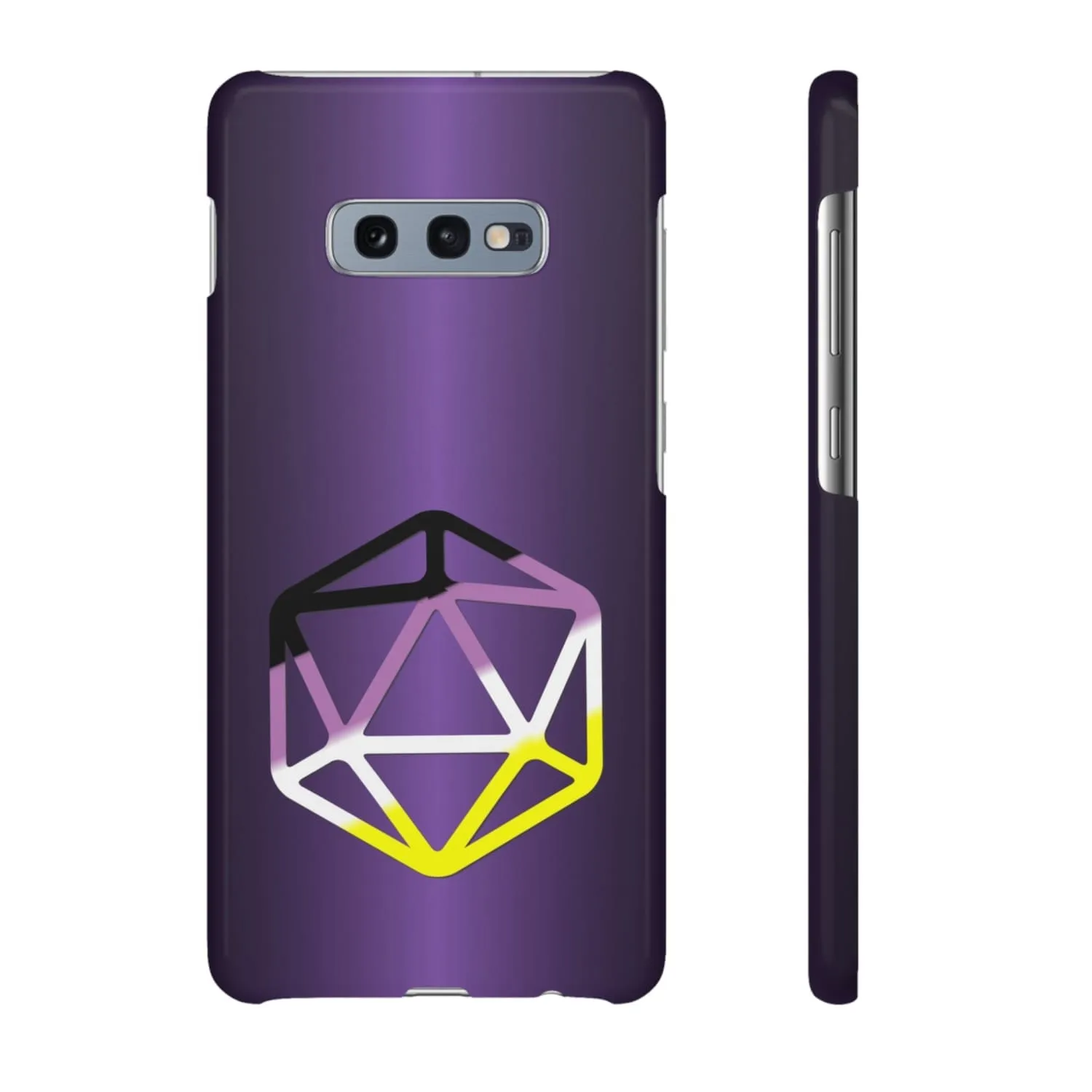 D20 Critical Pride Non-Binary Pride PY Snap Phone Case