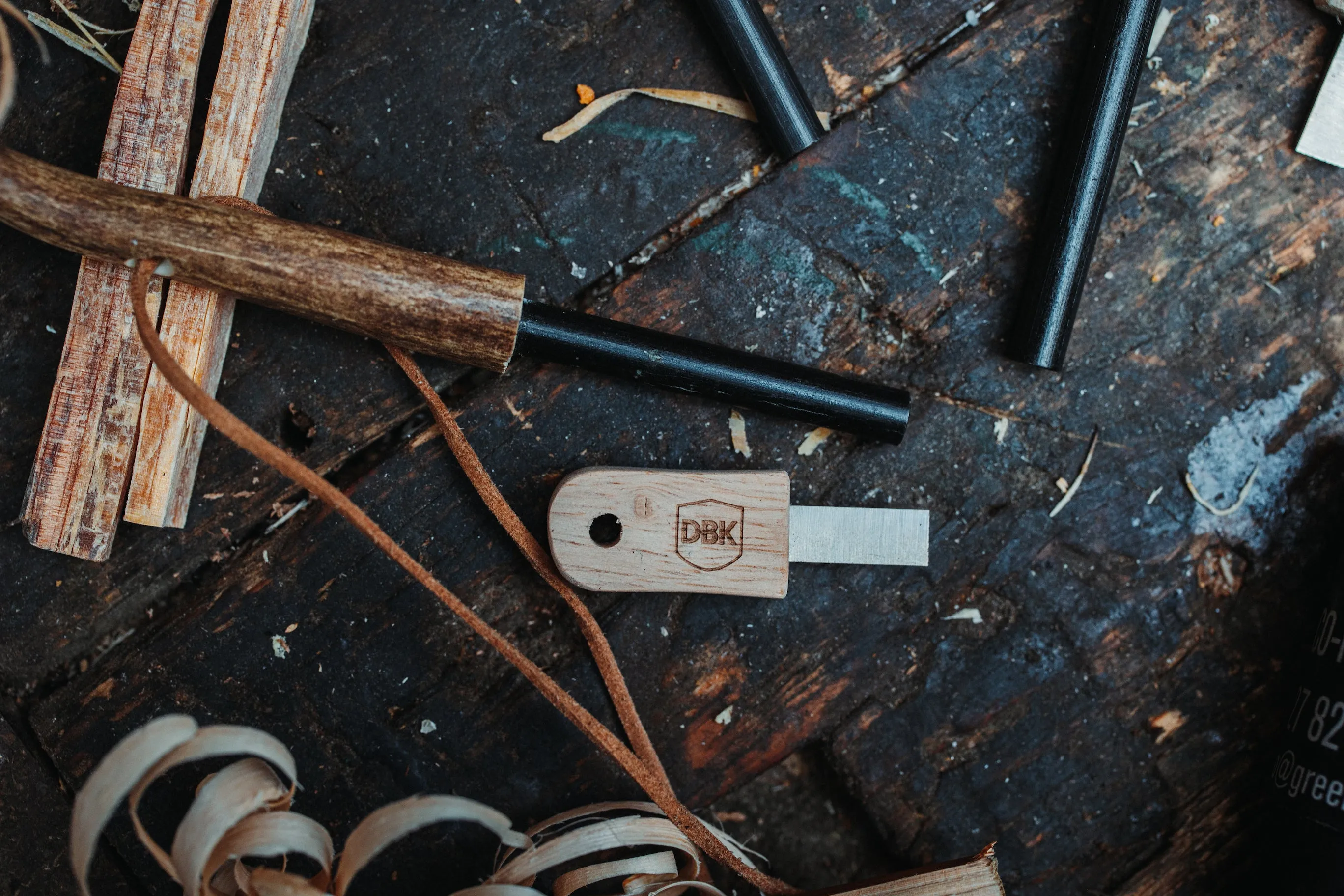 DBK Fire Steel Scraper