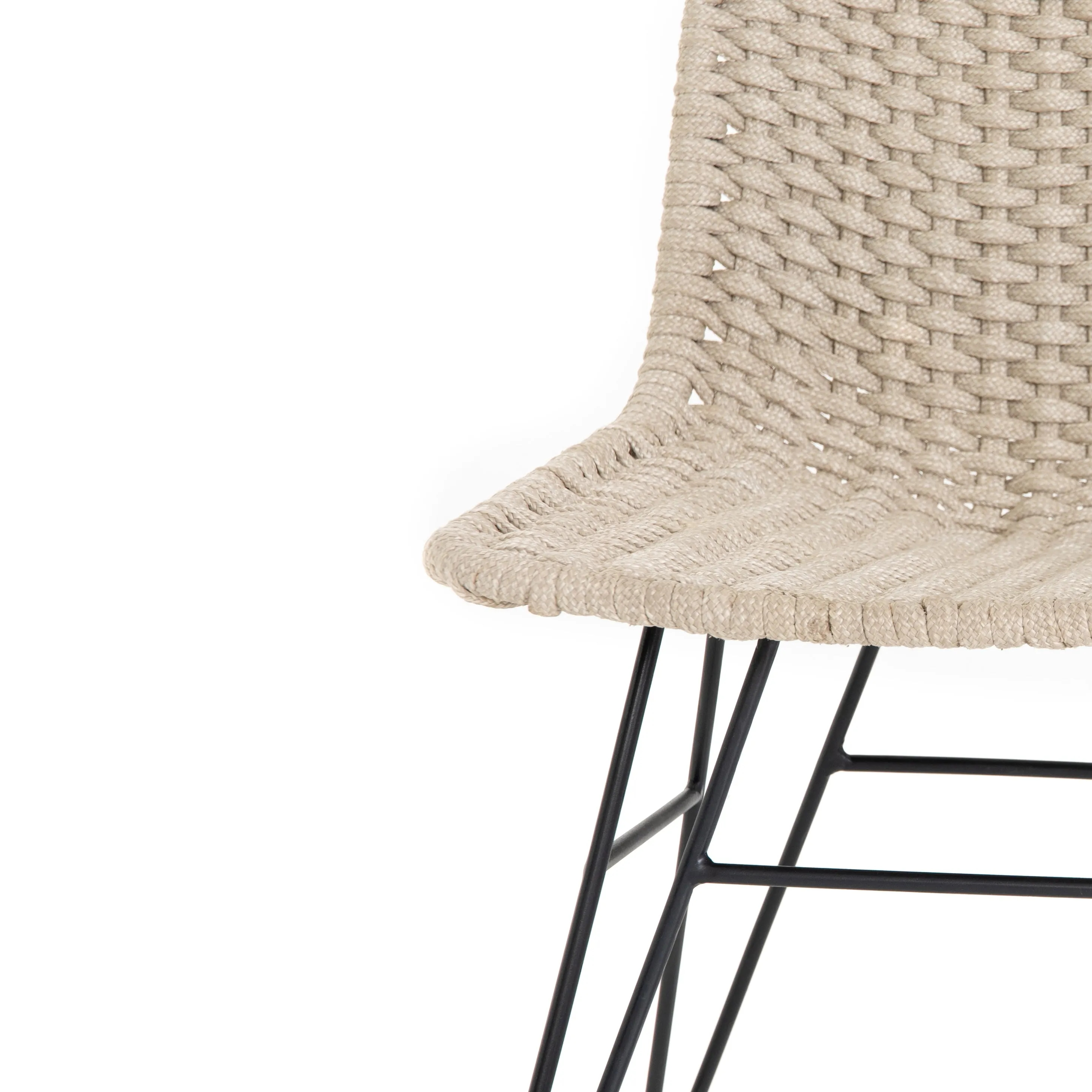 Dema Outdoor Dining Chair-Natural