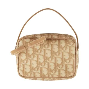Dior Beige Logo Mini Bag