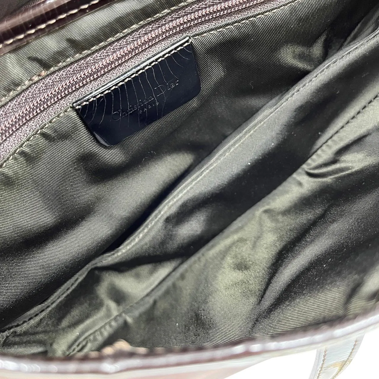 Dior Brown Gradient Saddle Bag