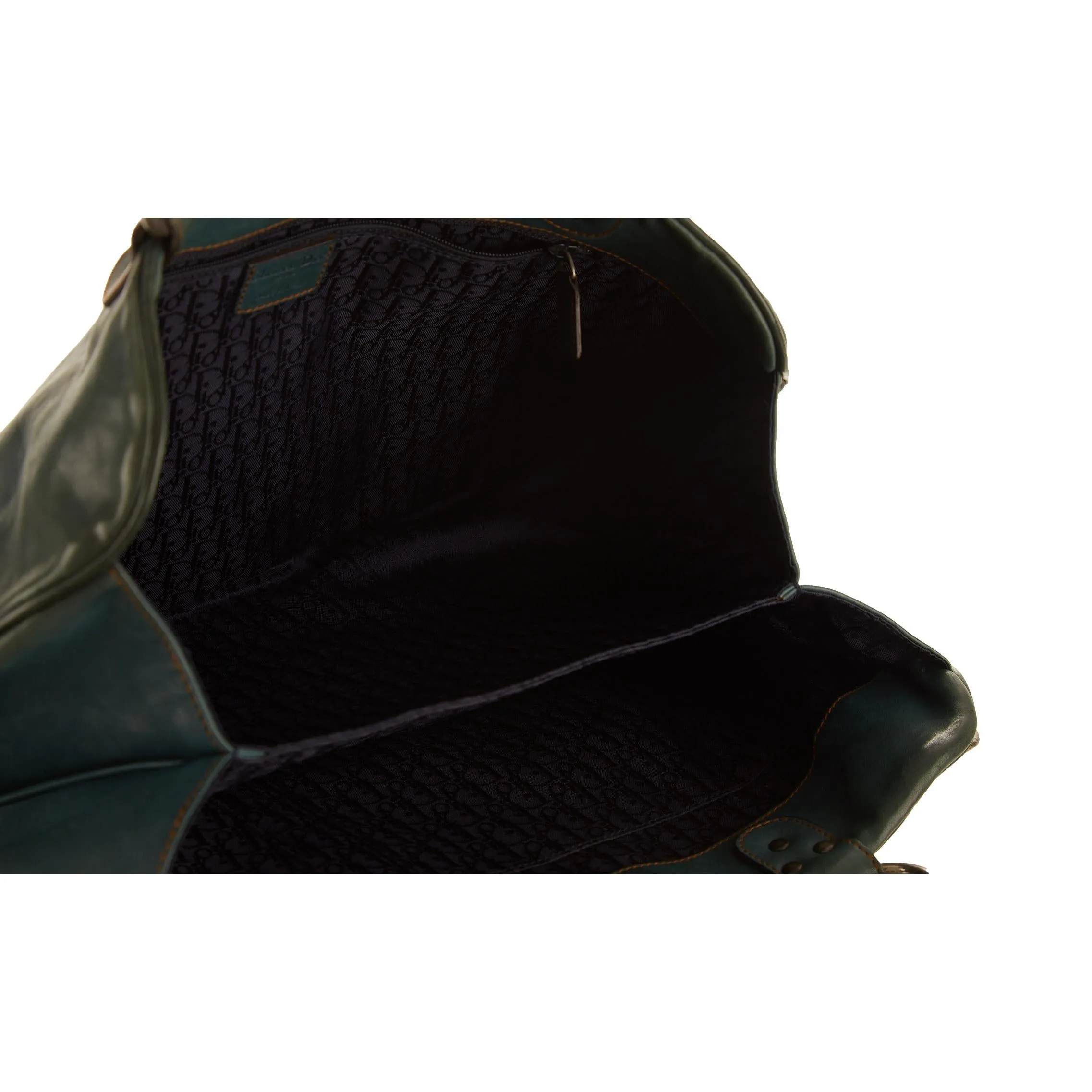 Dior Green Gaucho Shoulder Bag