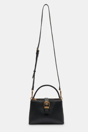 DOLCE VITA Charly Structured Leather Crossbody Bag with Top Handle