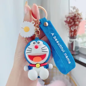 Doremon Keychain Charm