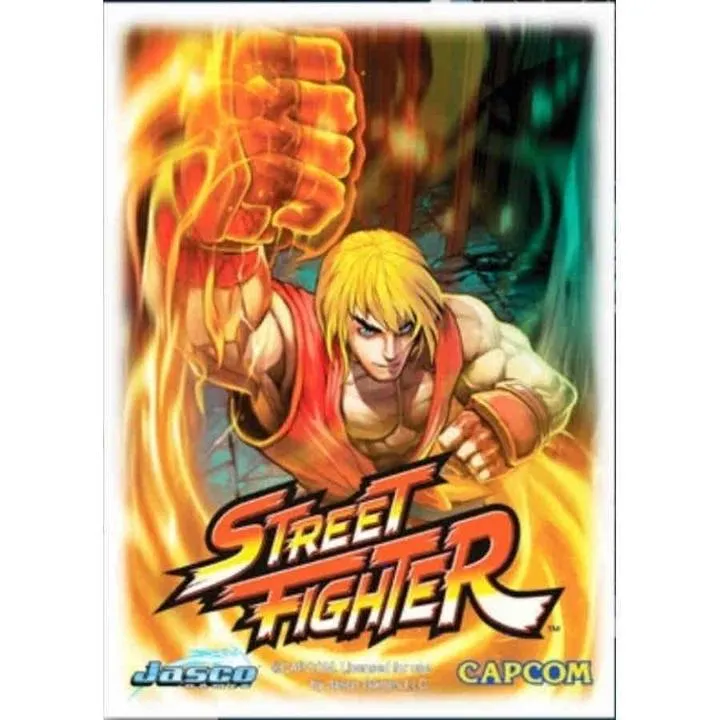 DRAGON SHIELD - 100CT STANDARD SIZE - ART - STREET FIGHTER - KEN