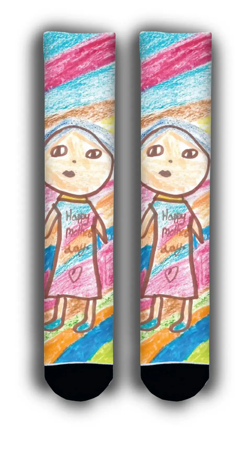 Draw Mummy Personalised Socks