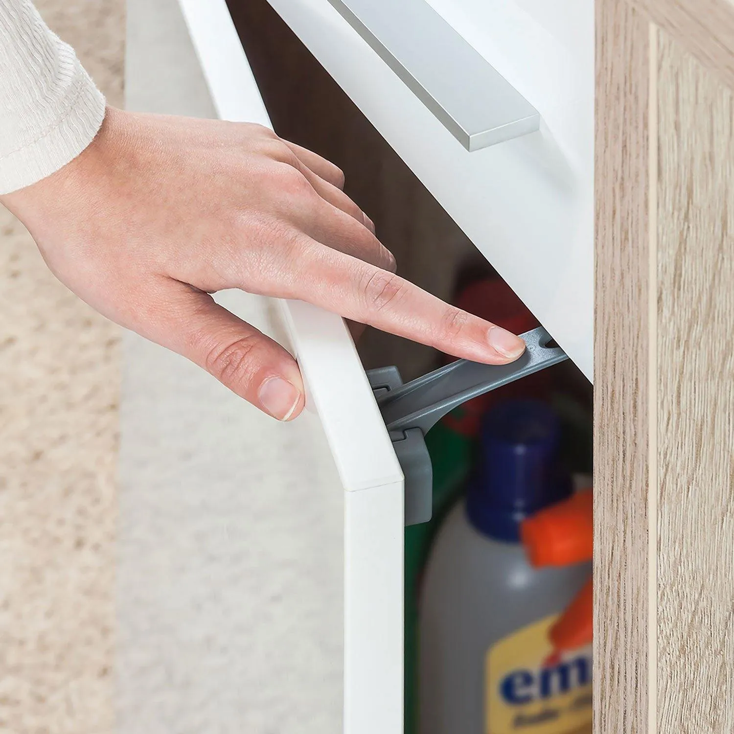Drawer lock secure