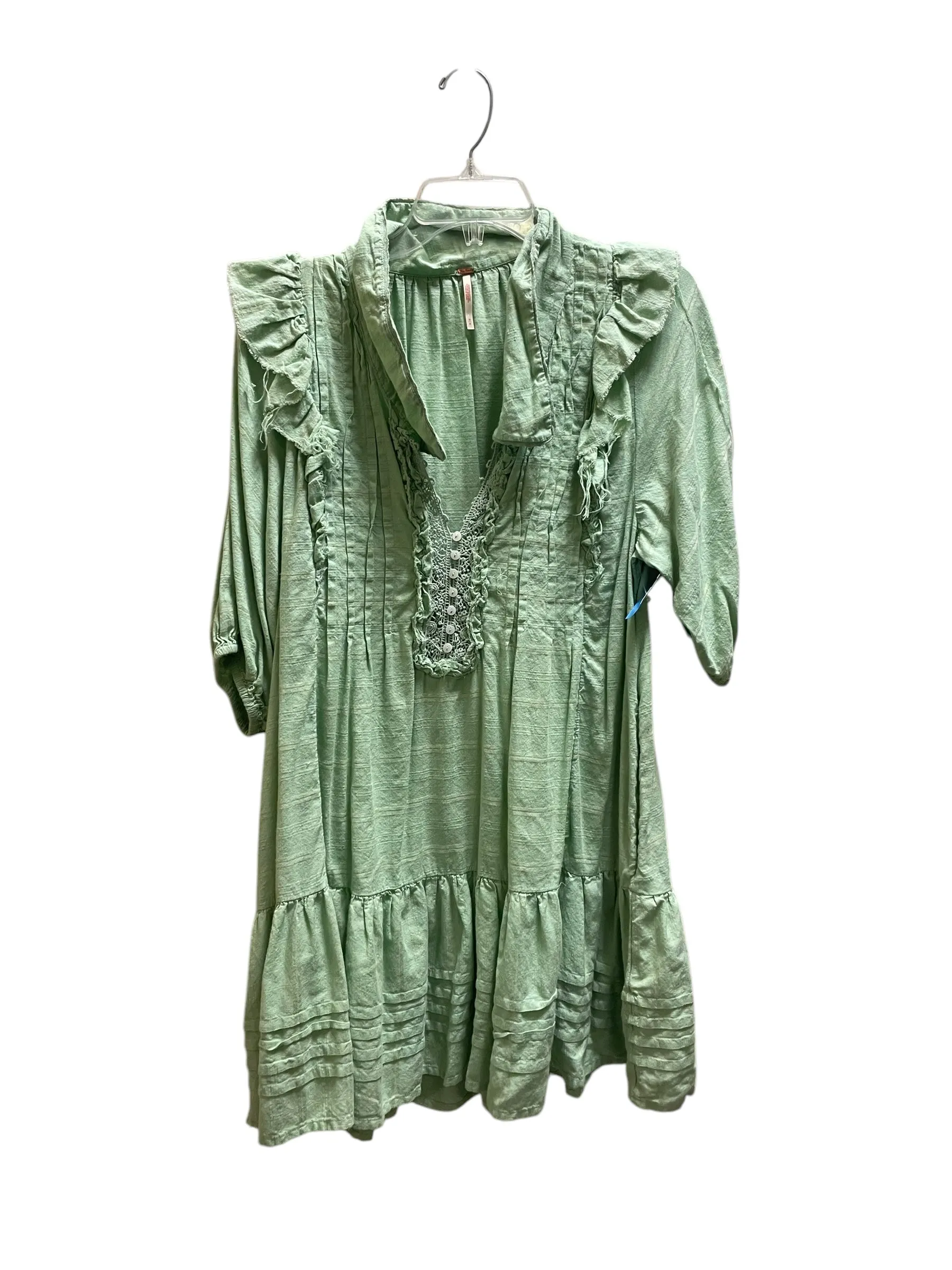Dress Casual Short By Free People In Green, Size: M