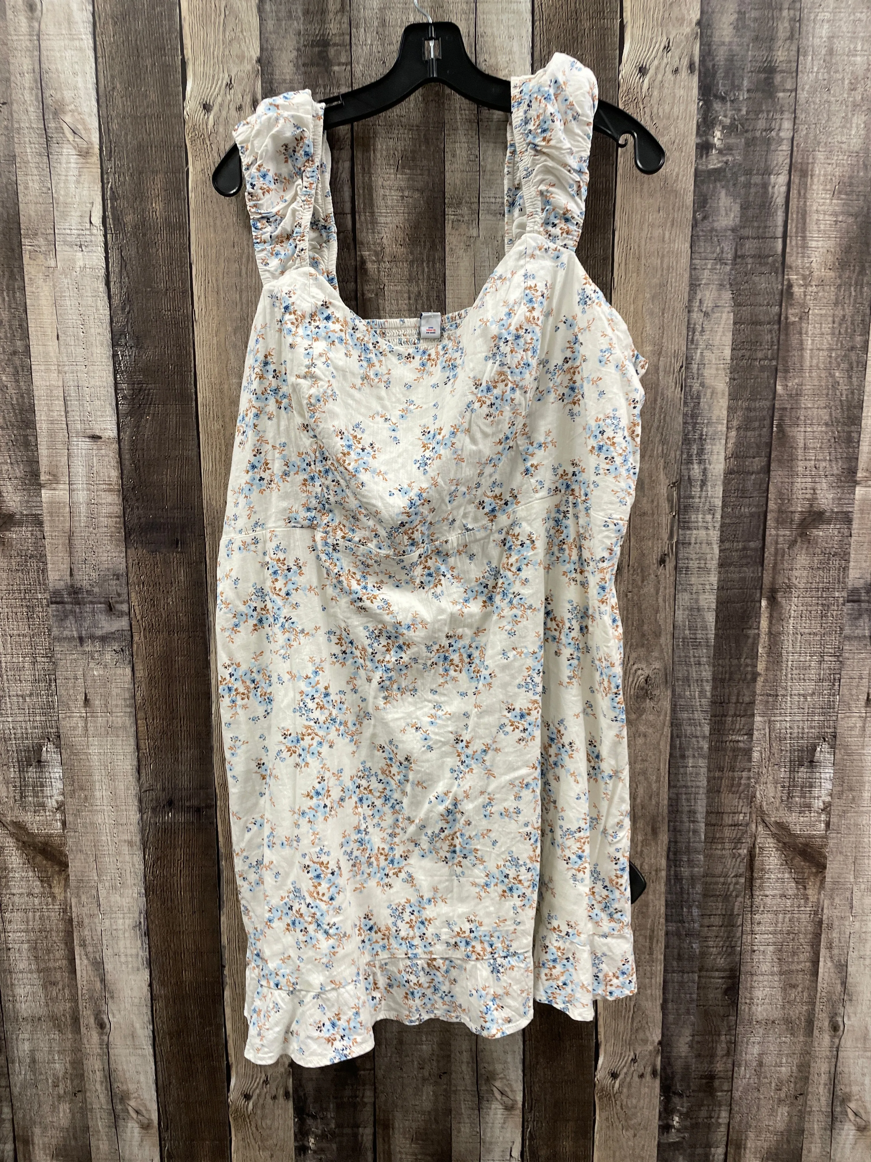 Dress Casual Short By Old Navy In Floral Print, Size: Xxl