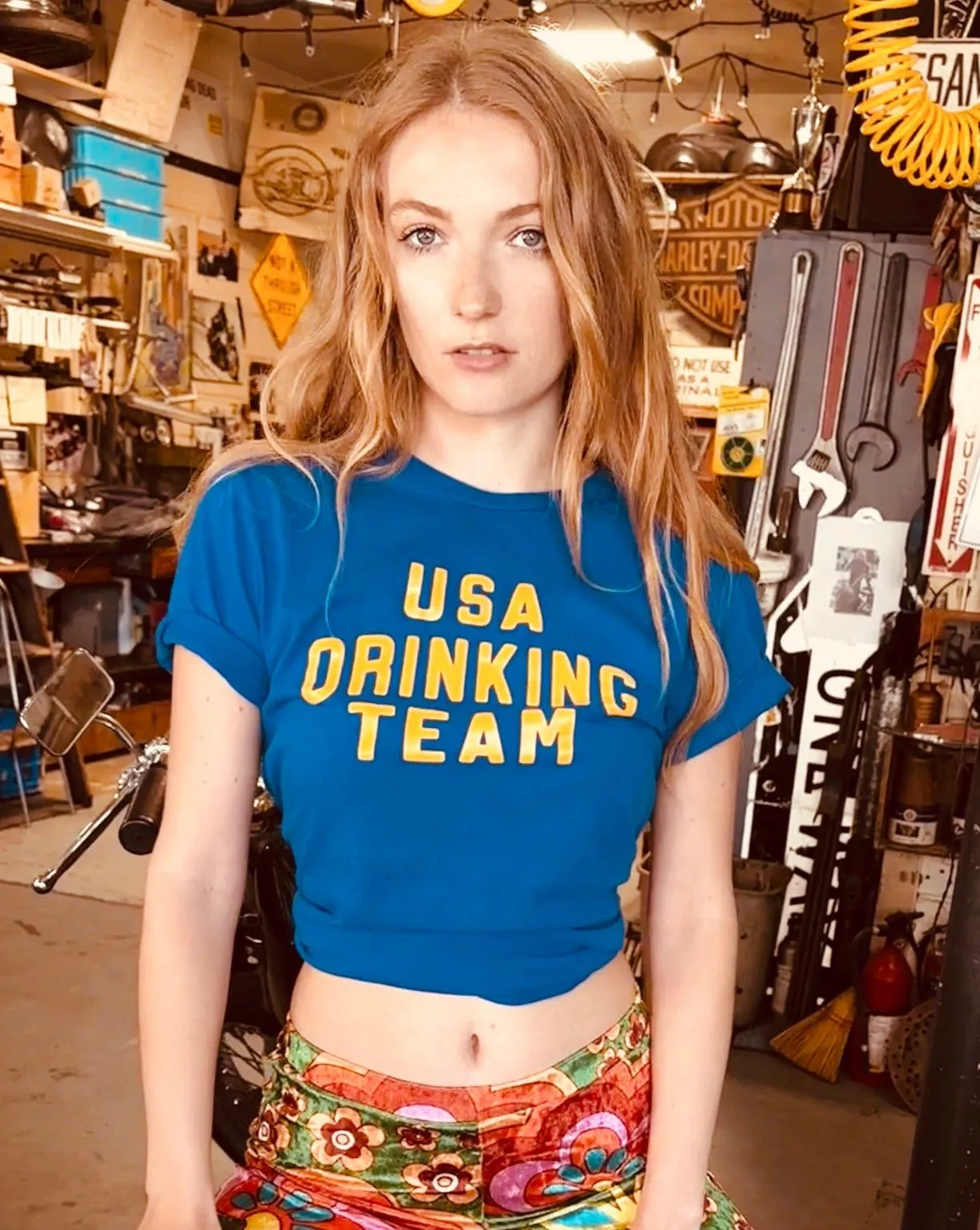 Drinking Team Vintage T-Shirt