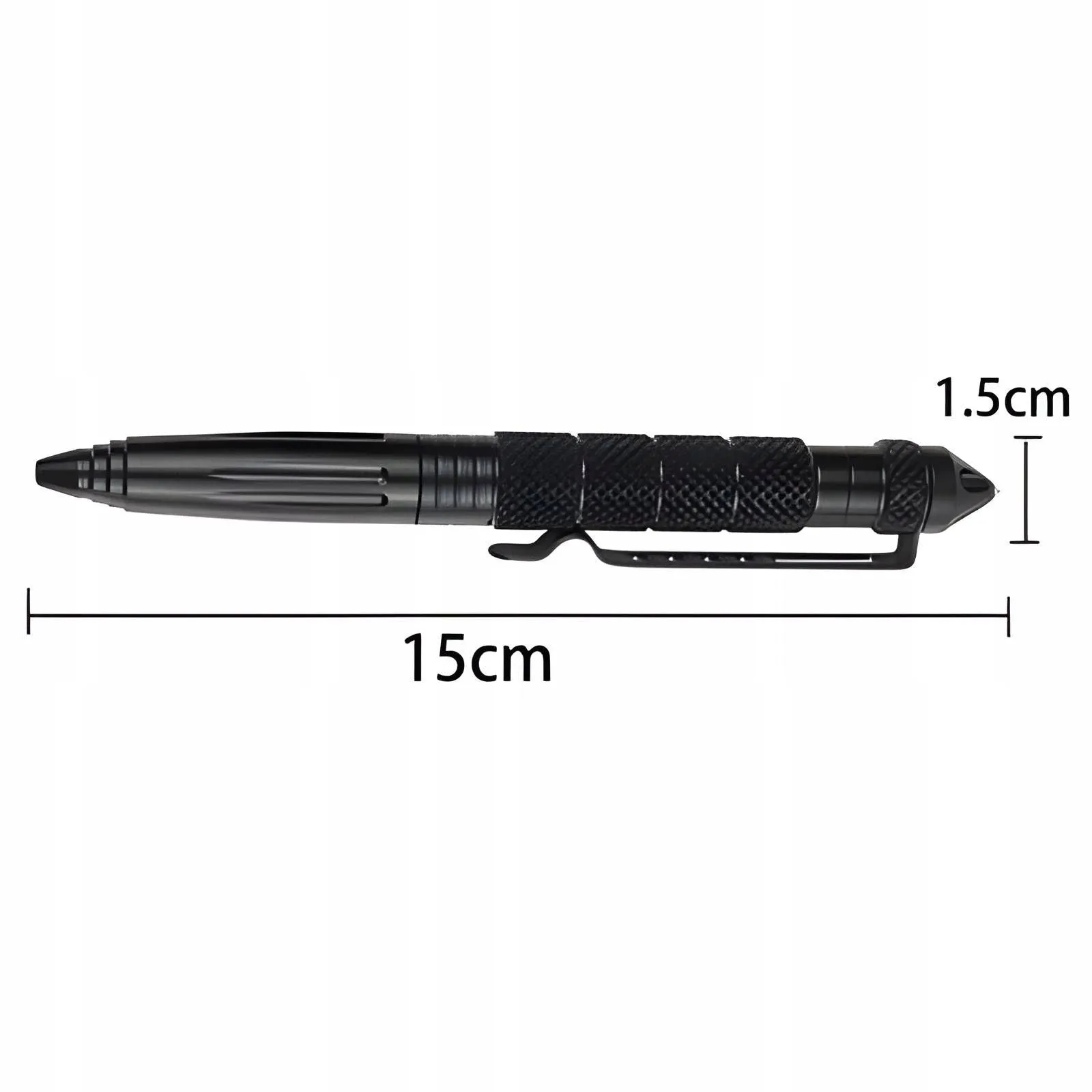 Długopis Taktyczny - GUARD Tactical Pen Kubotan - Czarny
