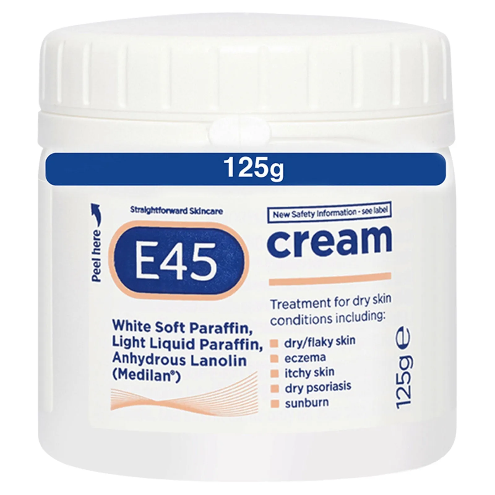 E45 Dermatological Cream 125g | Moisturizer