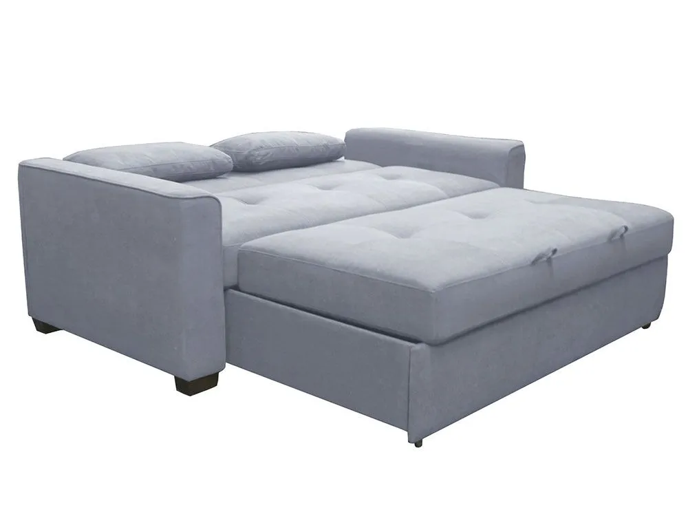 Eco Sofa Bed Upholstered Natural Fiber Couch Non Toxic Slate