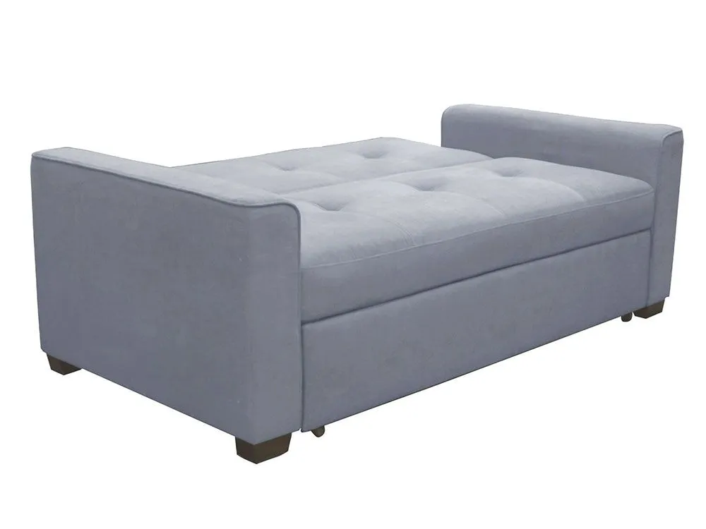 Eco Sofa Bed Upholstered Natural Fiber Couch Non Toxic Slate