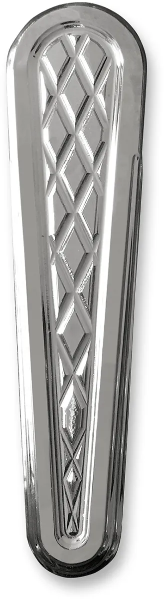 Eddie Trotta Designs TC-109B Dash Panel Insert - Platinum Cut - Black Anodized