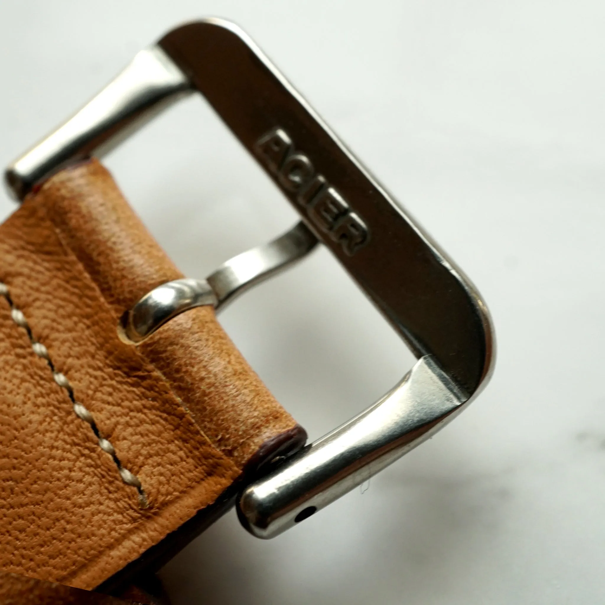 ELEPHANT GRAY NOVONAPPA SMOOTH CALF STANDARD STRAP