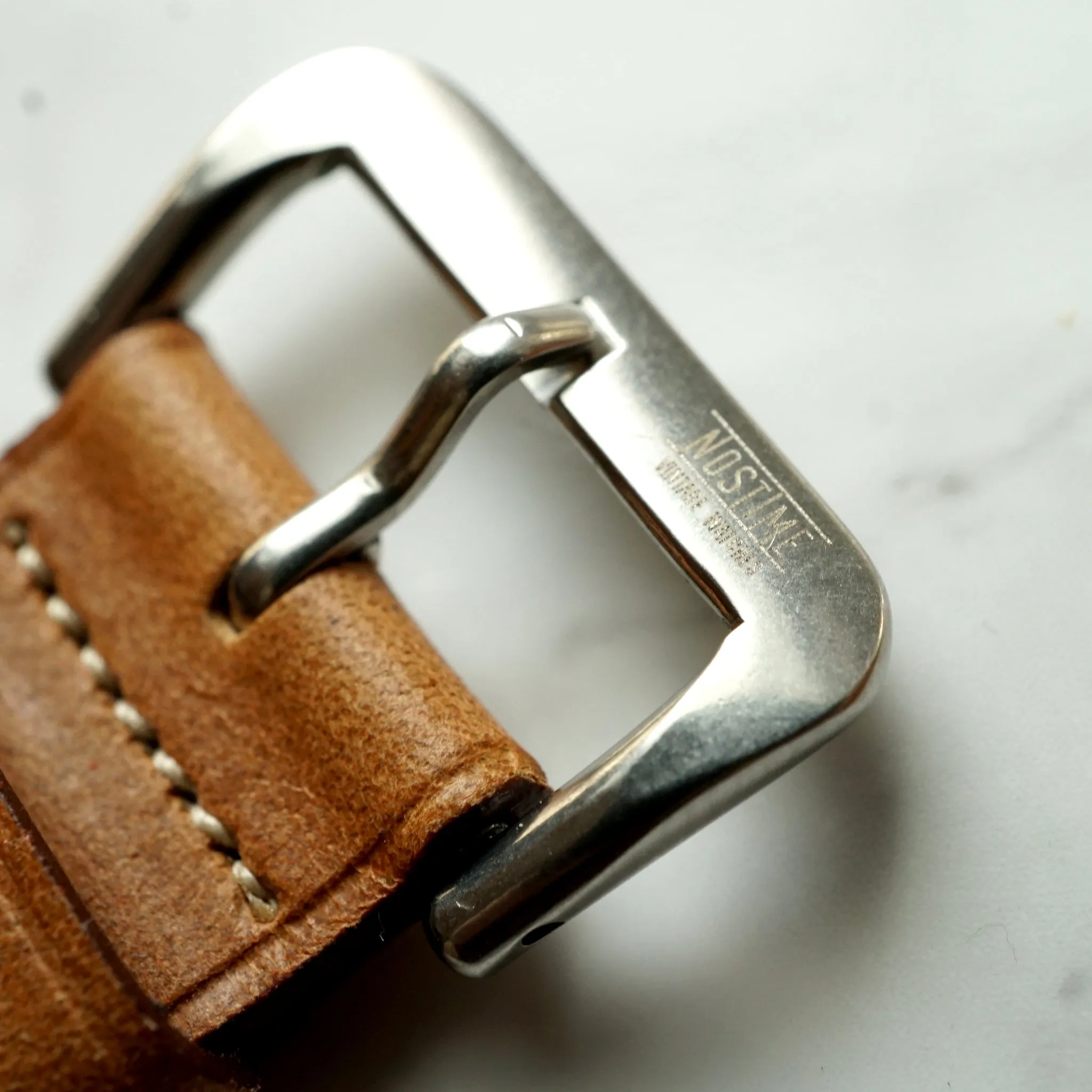 ELEPHANT GRAY NOVONAPPA SMOOTH CALF STANDARD STRAP