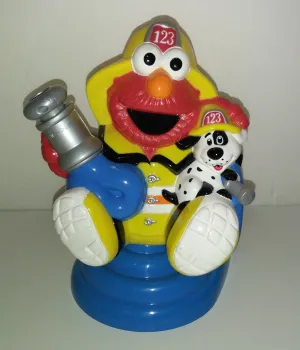 Elmo Sesame Street Grow With Me Fireman Sprinkler