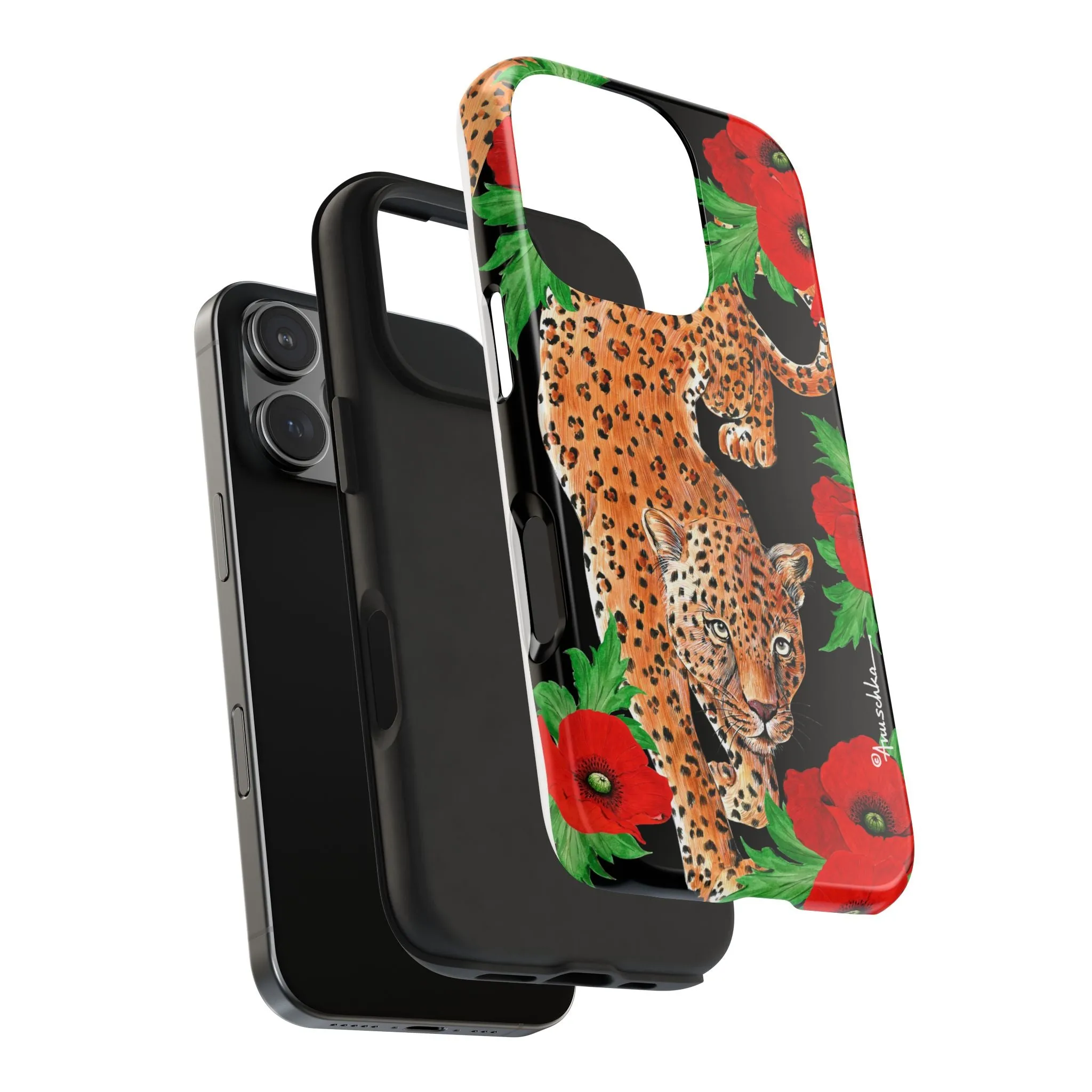 Enigmatic Leopard Tough Phone Cases