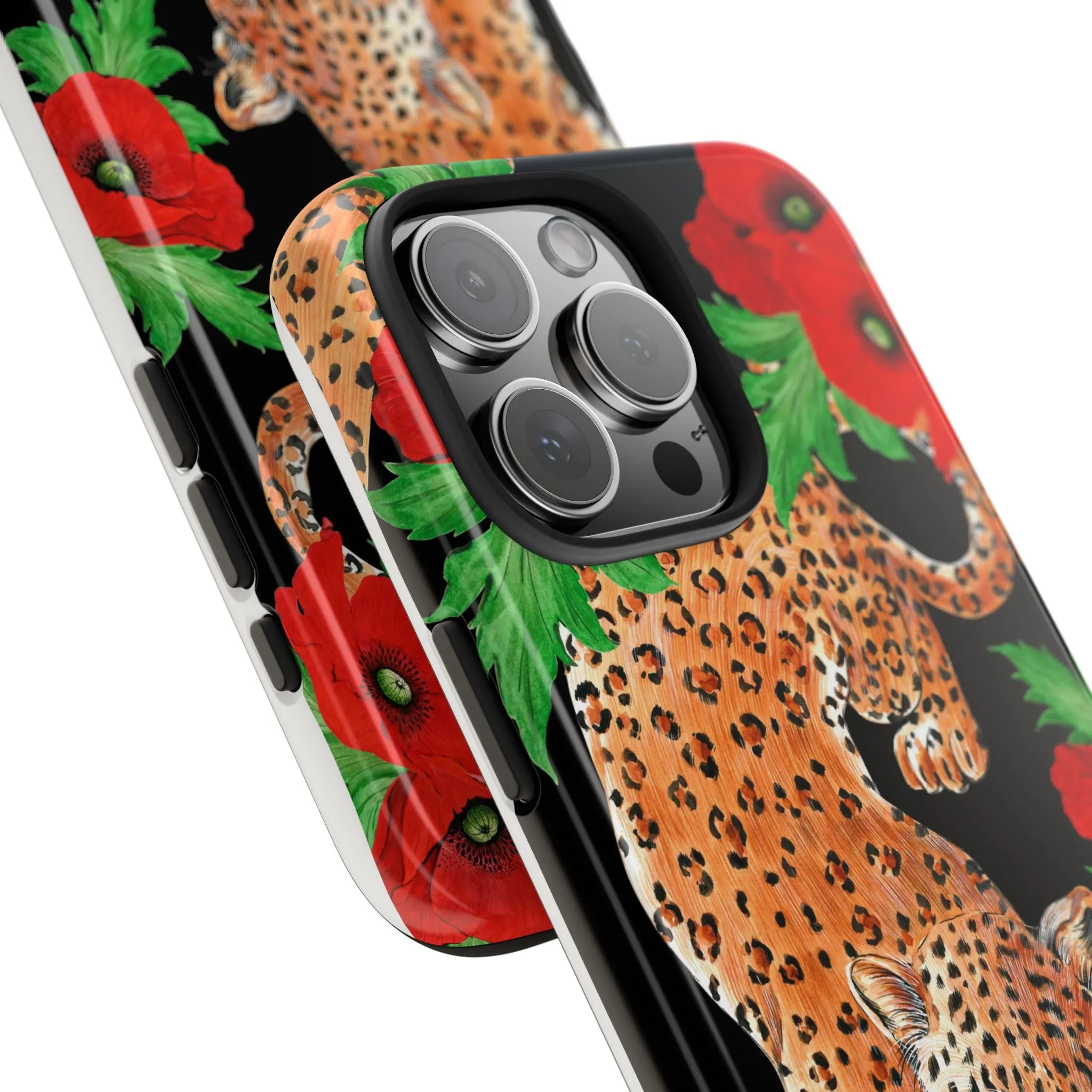 Enigmatic Leopard Tough Phone Cases