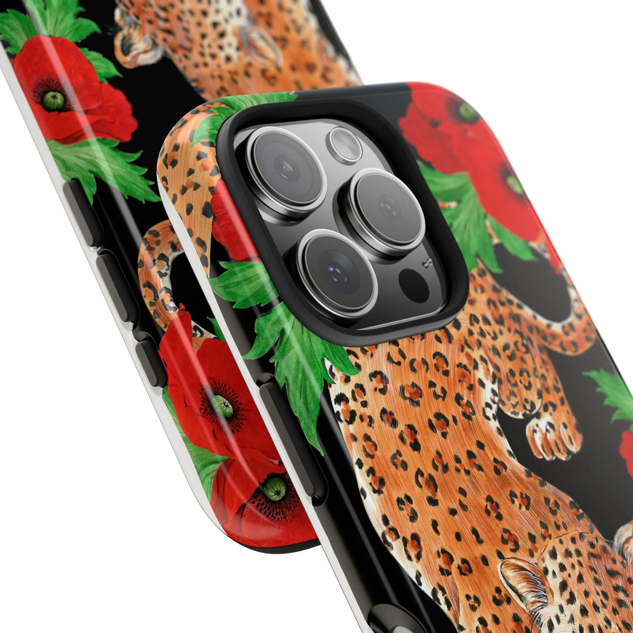 Enigmatic Leopard Tough Phone Cases