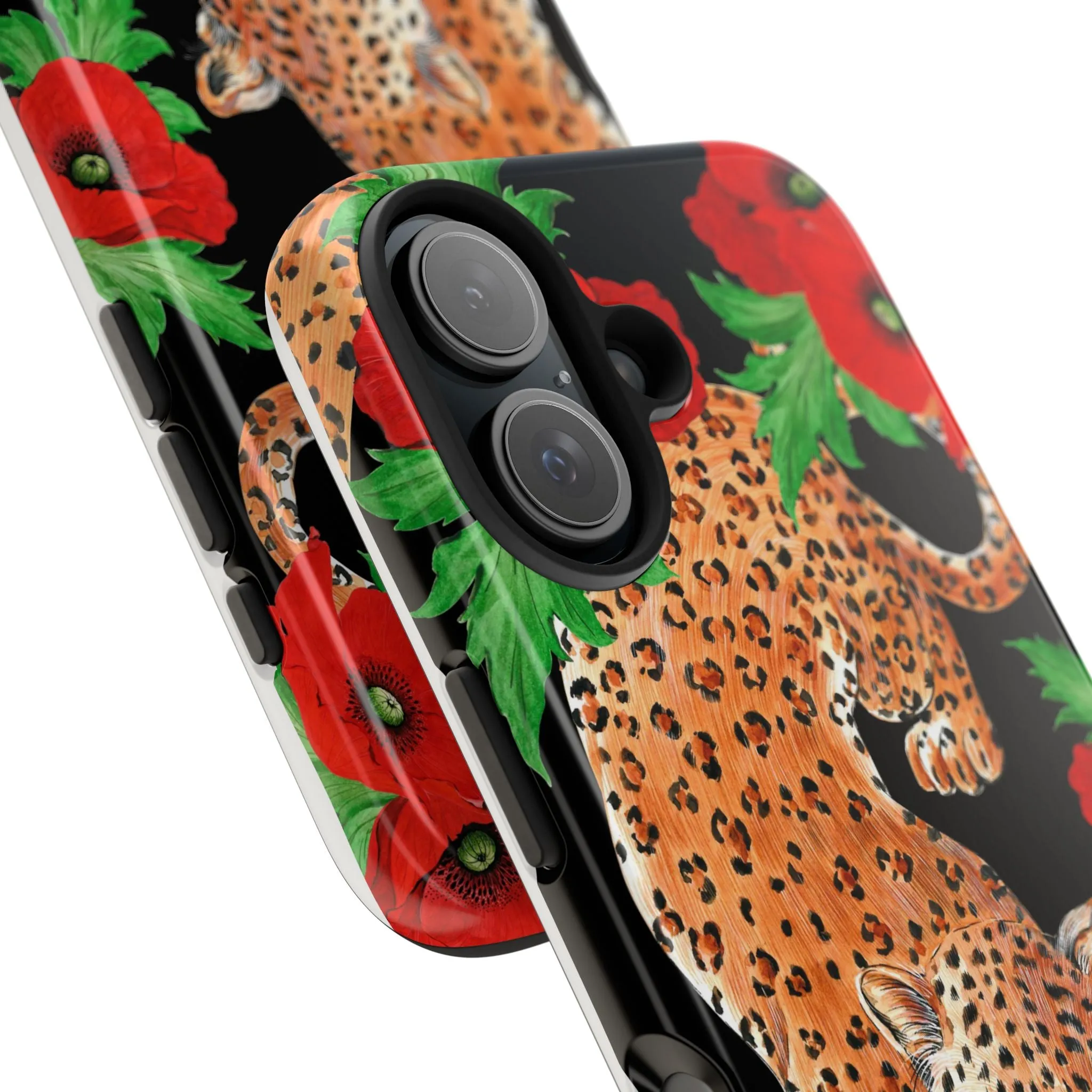 Enigmatic Leopard Tough Phone Cases
