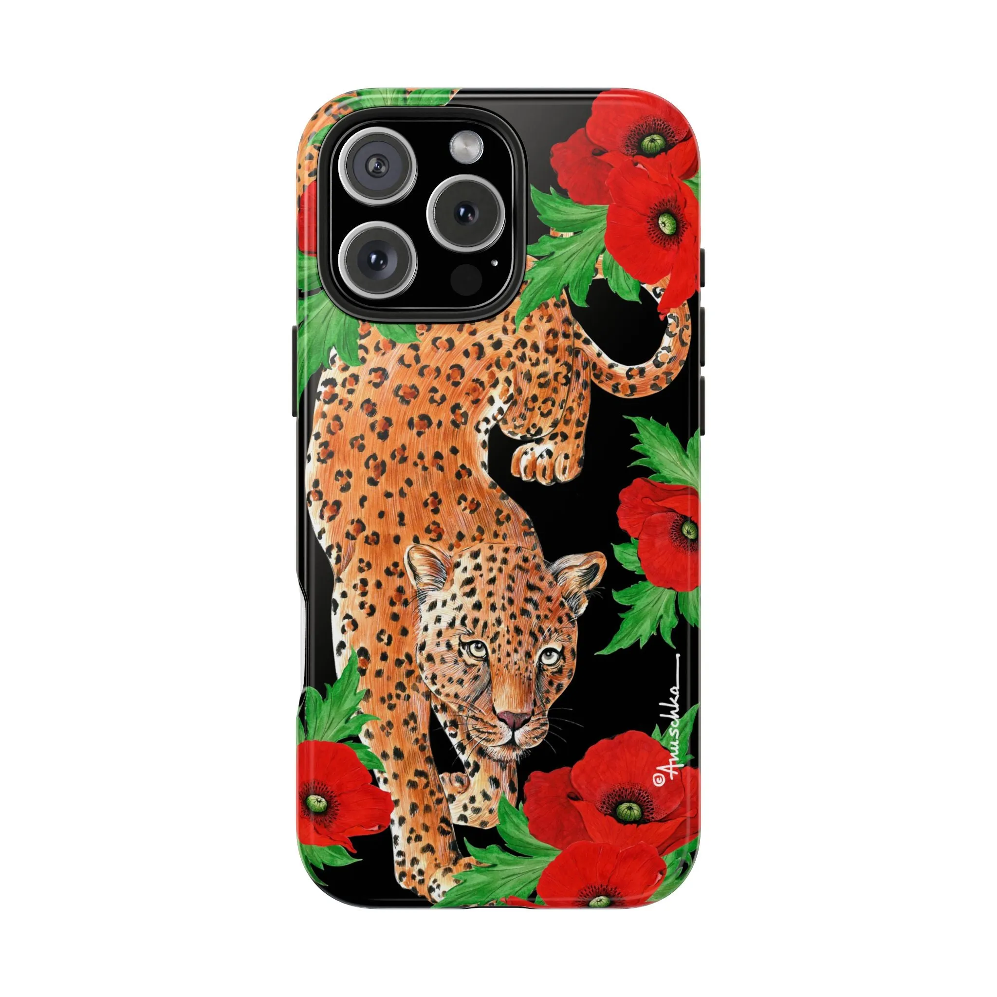 Enigmatic Leopard Tough Phone Cases