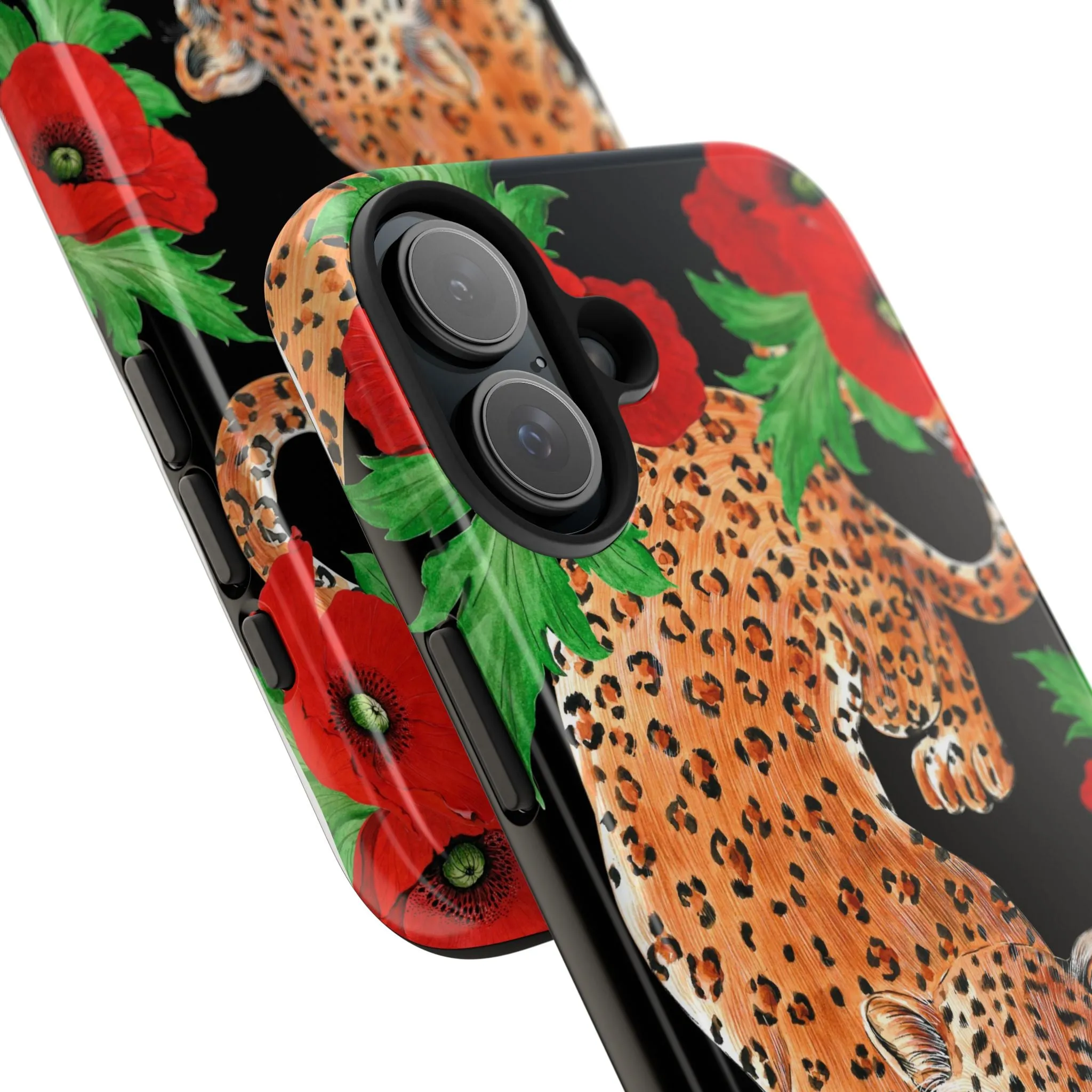Enigmatic Leopard Tough Phone Cases