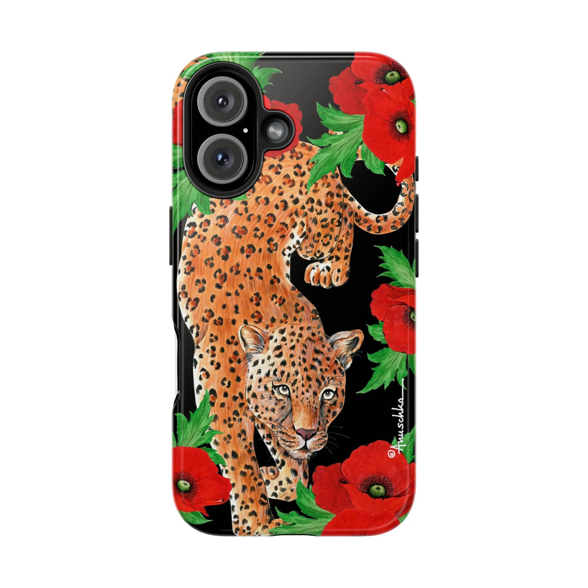 Enigmatic Leopard Tough Phone Cases