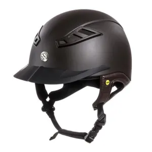 EQ3 Lynx Smooth Top Helmet - Brown