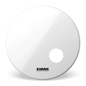 Evans 24" EQ3 Resonant Smooth White