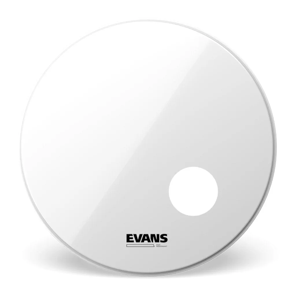 Evans 24" EQ3 Resonant Smooth White