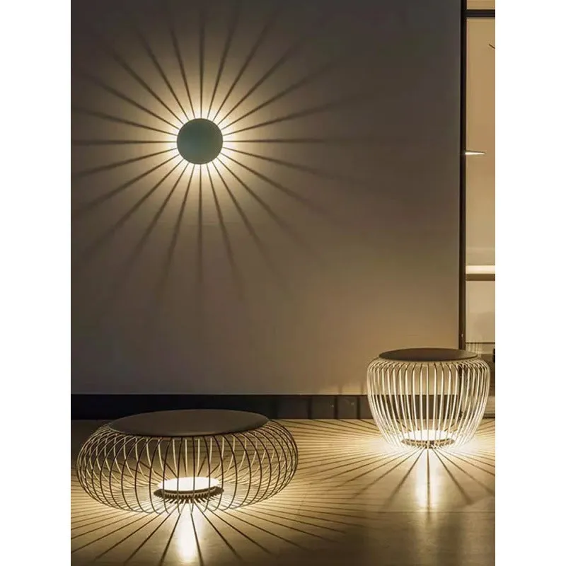 Feature Outdoor Floor Lamp