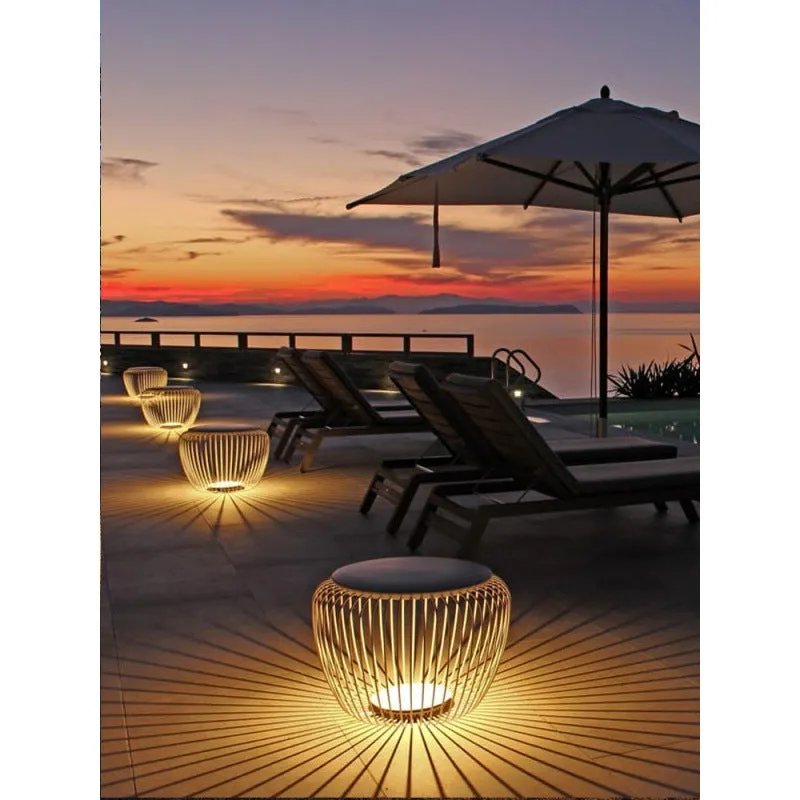 Feature Outdoor Floor Lamp