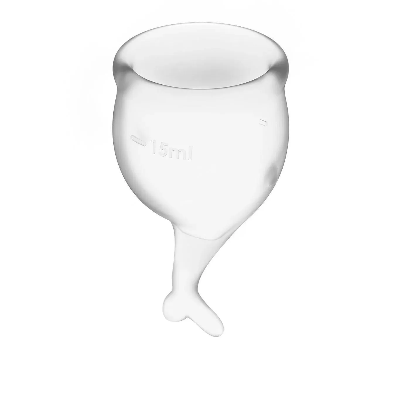 Feel Secure Menstrual Cup Transparent 2pcs