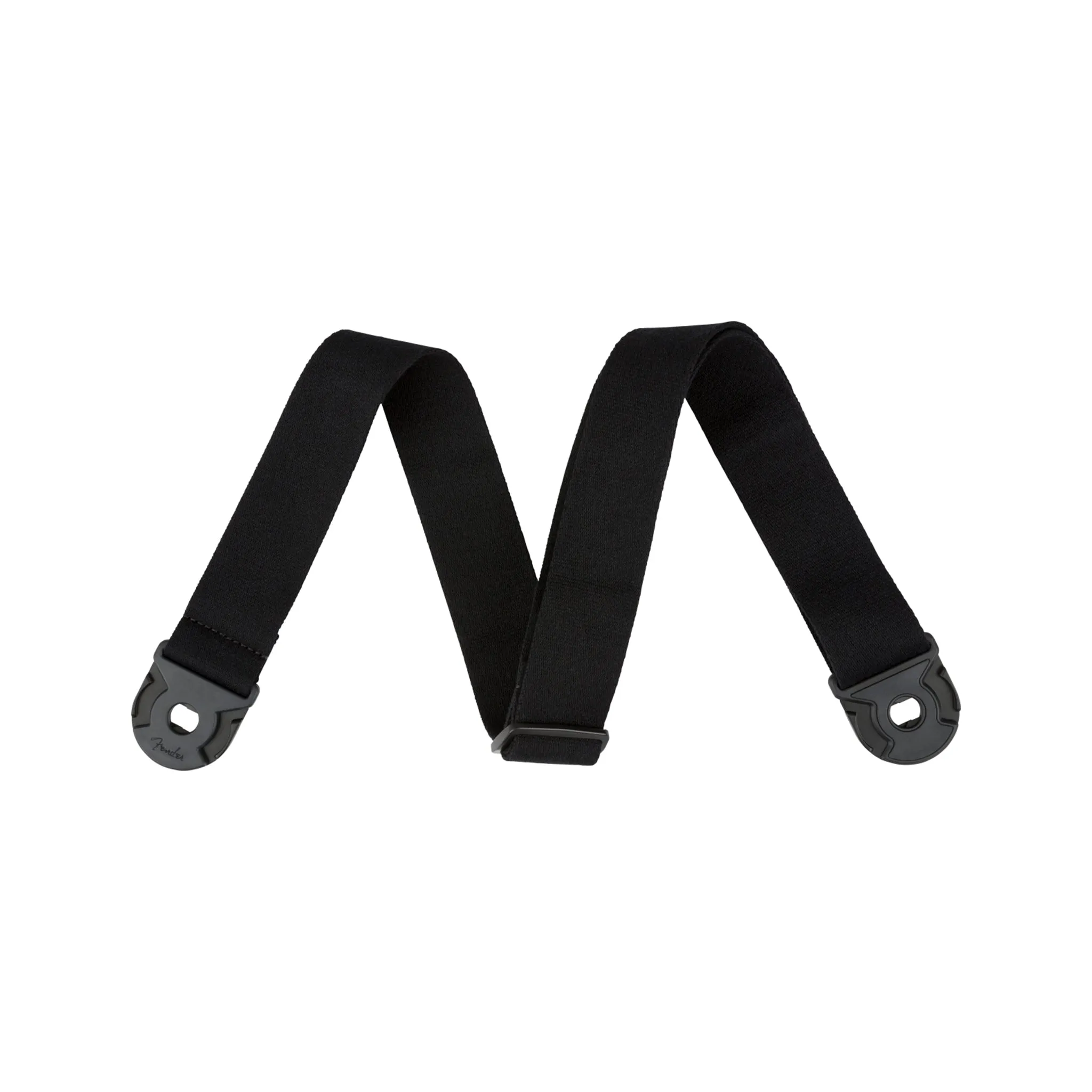 Fender Quickgrip Supersoft Guitar Strap, Black