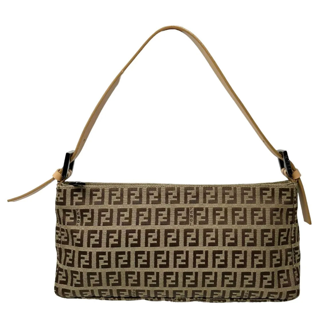 Fendi Tan Logo Mini Shoulder Bag