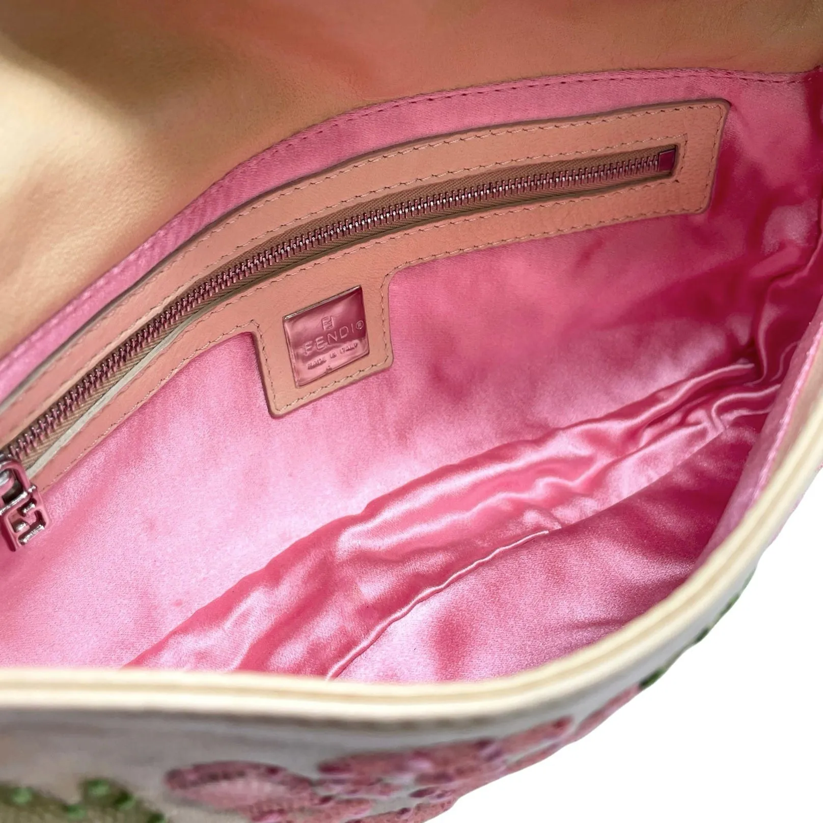 Fendi Tan Rose Baguette