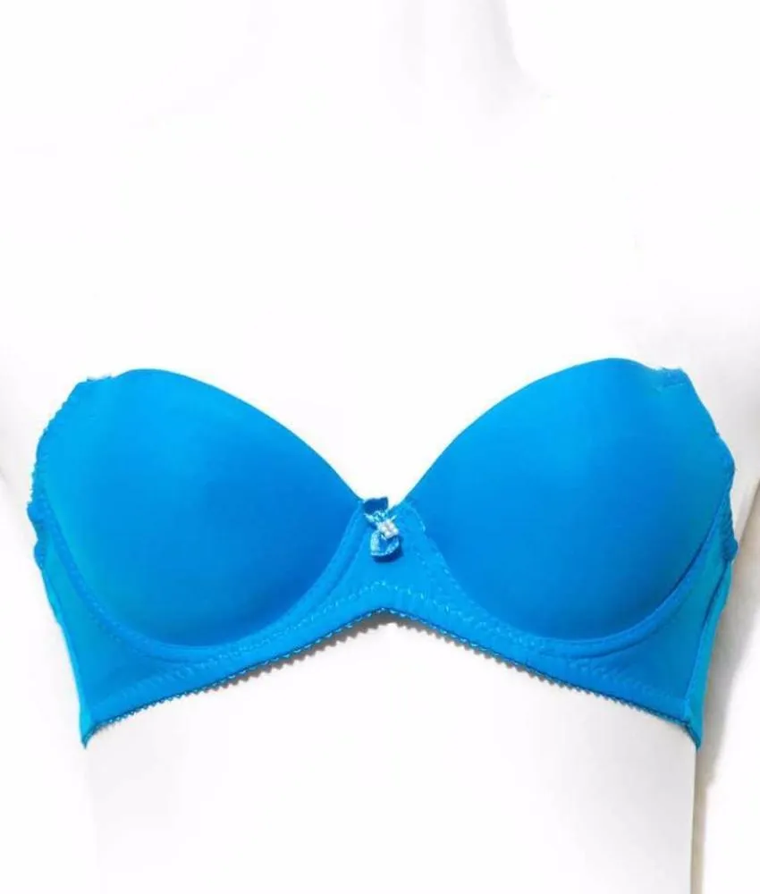 Ferozi Pushup Bra - Massage Form Bra with Removable Straps - Underwired Single Padded Bra