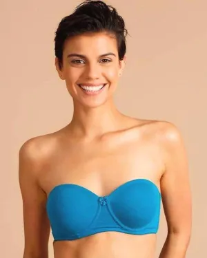 Ferozi Pushup Bra - Massage Form Bra with Removable Straps - Underwired Single Padded Bra
