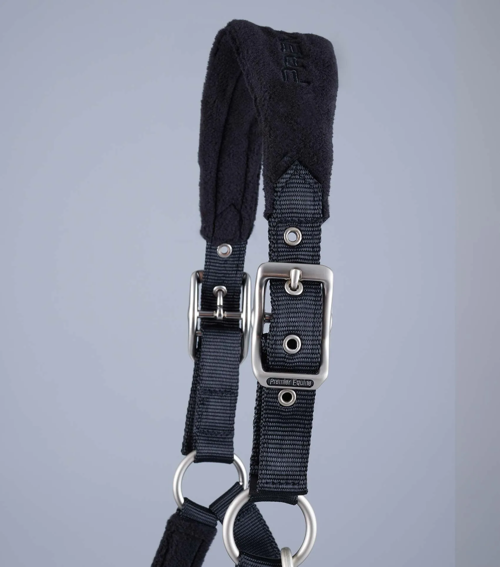 Fleece Padded Head Collar Black