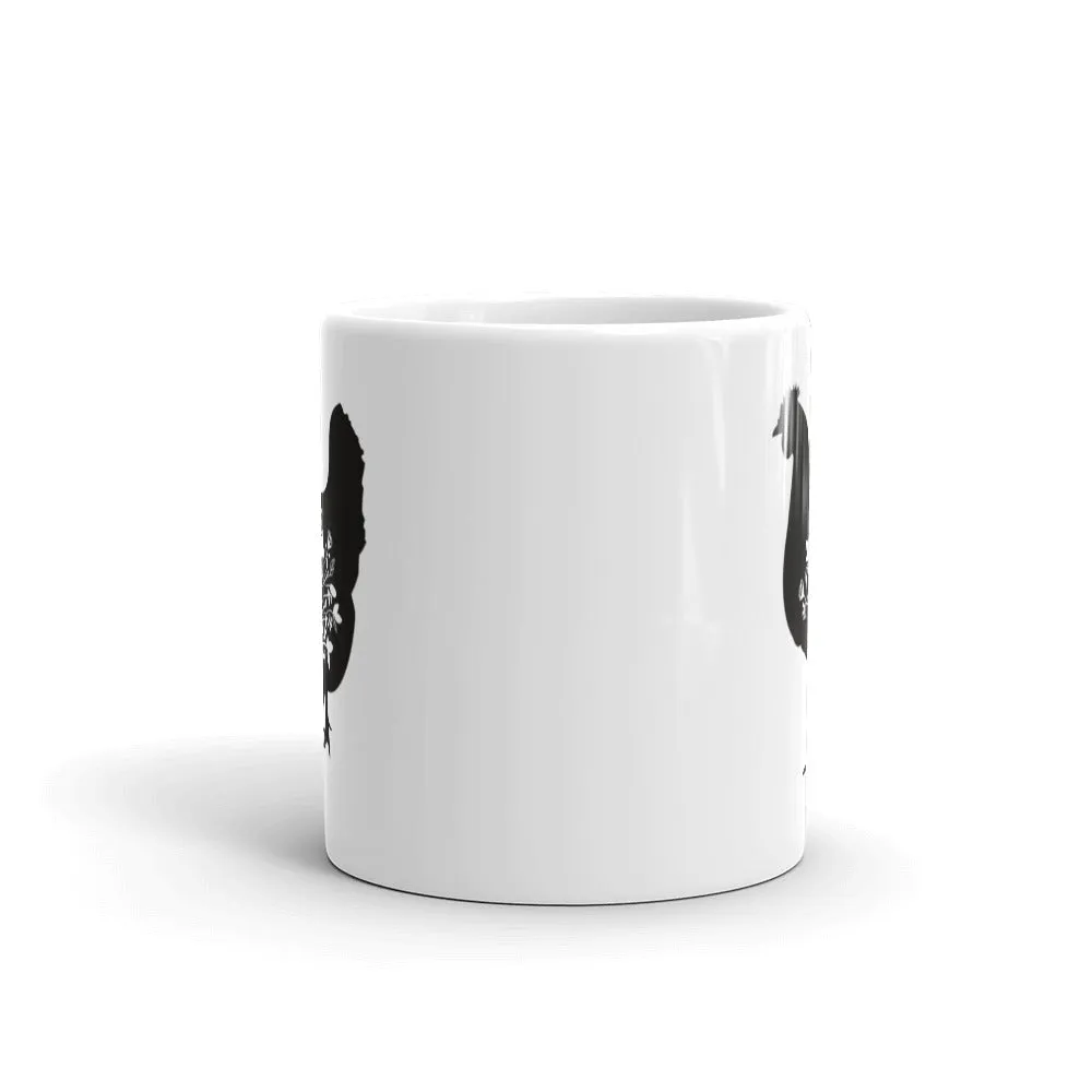 Floral Hen Mug