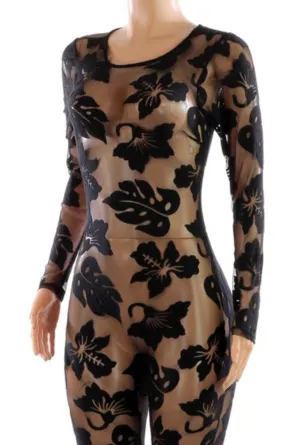 🔥Floral Mesh Jumper 🔥 ( Romper sold separately)